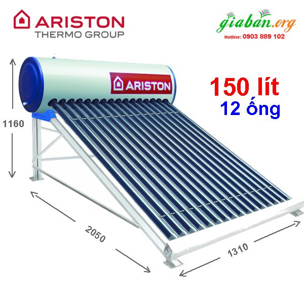 Máy năng lượng mặt trời Ariston 150l - giaban.org