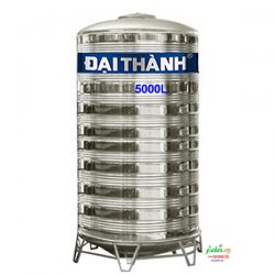 BỒN INOX ĐẠI THÀNH 5000L ĐỨNG