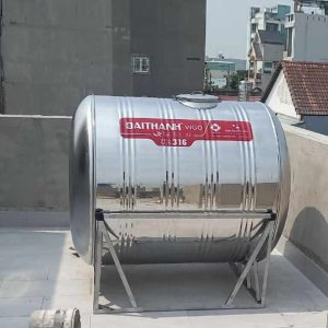 Bồn Inox 316 Đại Thành 1500L nằm
