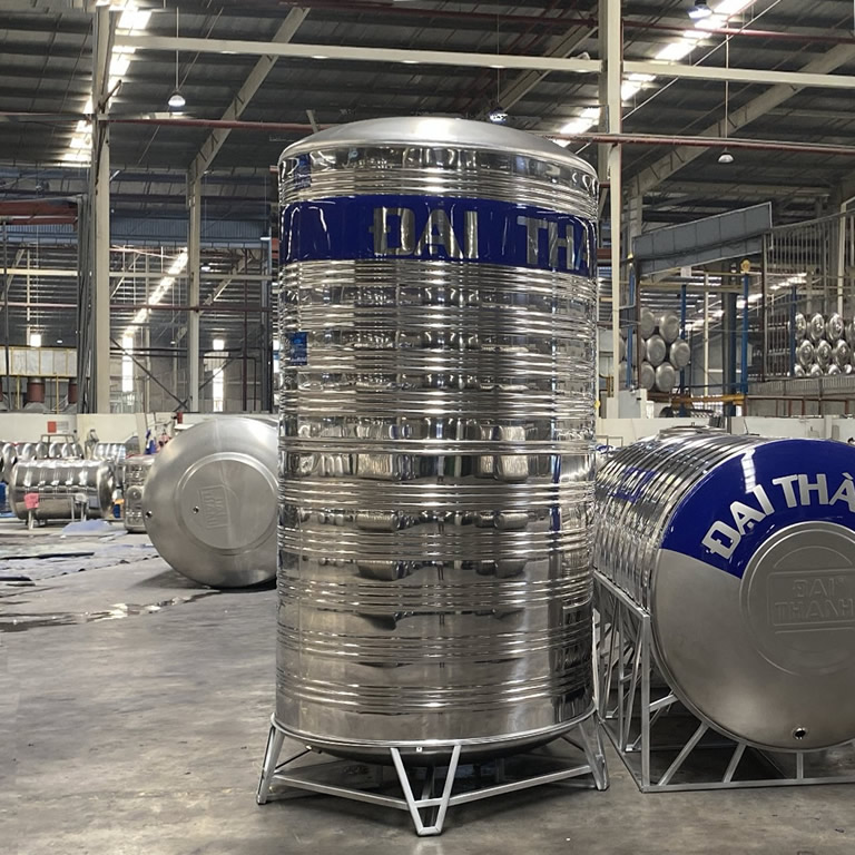 Bồn inox Đại Thành 5.000 lít đứng