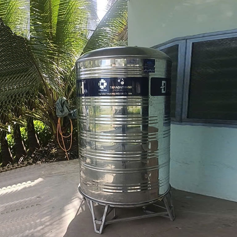 Bồn Inox Đại Thành 2000l đứng