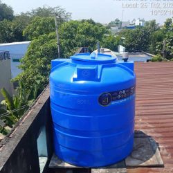 Bồn Nhựa Đại Thành 500 lít đứng gold