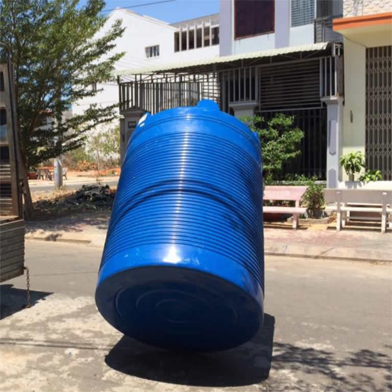Kích thước bồn nhựa 2000 lít đứng Đại Thành THM
