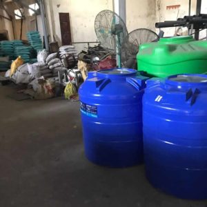 kích thước Bồn nước Nhựa 300 lít đứng Đại Thành Gold