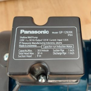Thông số kỷ thuật Máy bơm nước Panasonic GP-129JXK