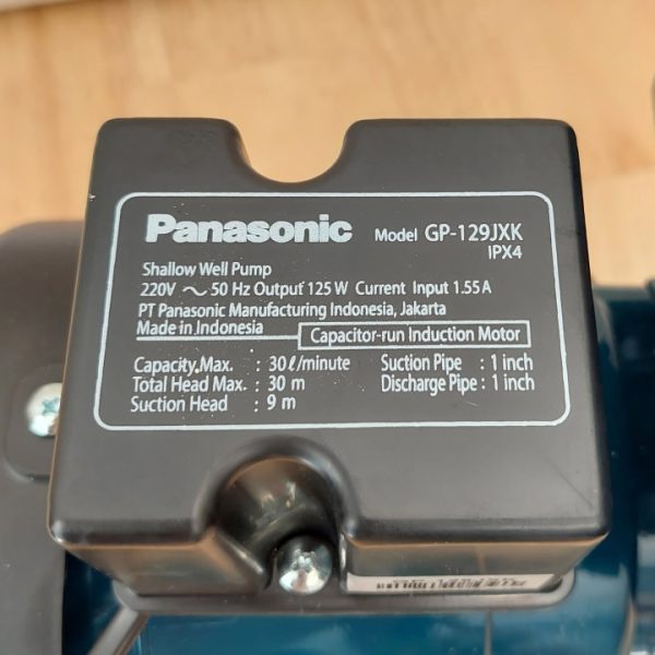 Thông số kỷ thuật Máy bơm nước Panasonic GP-129JXK