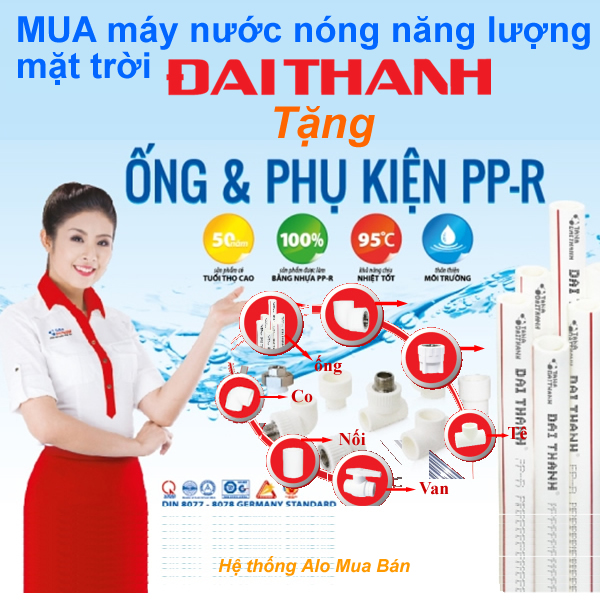 Máy nước nóng mặt trời Đại Thành F58 Classic