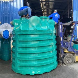 Bể phốt tự hoại Roto 8.000 lít đứng