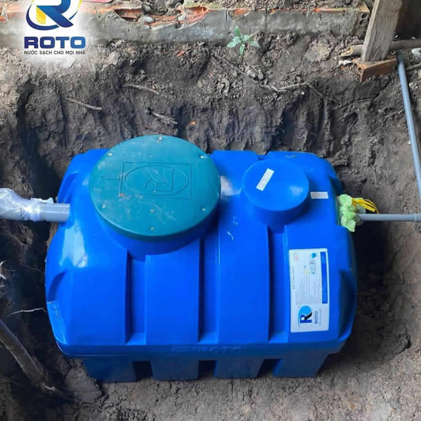 Bồn tự hoại RoTo 1000L ngang