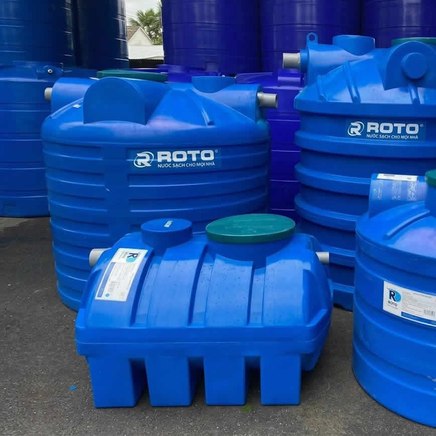 Bồn tự hoại ROTO 500L ngang