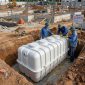 Bồn tự hoại Composite 3000L ngang