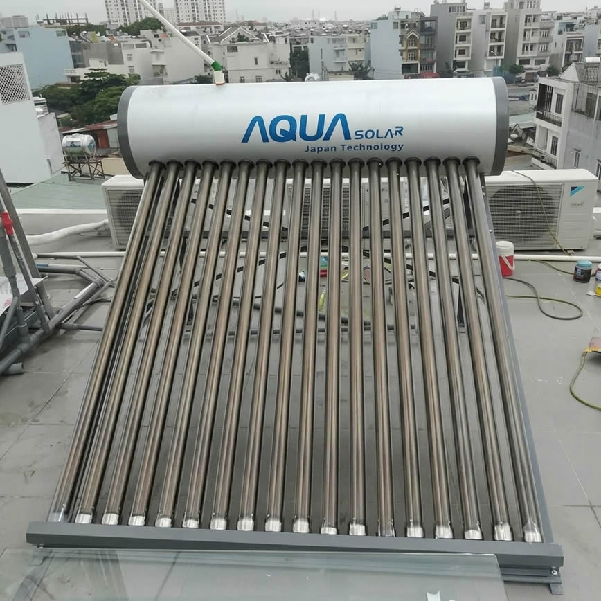 Máy nước nóng mặt trời AQUA 220L PPr