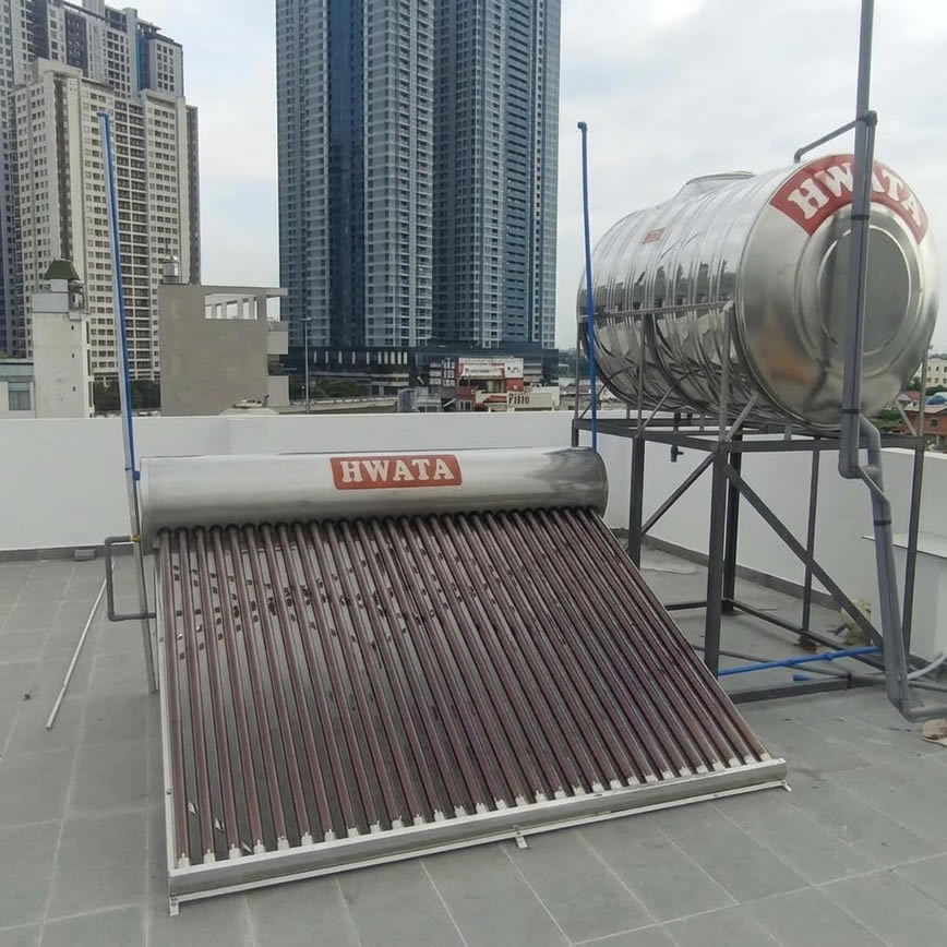 Máy nước nóng mặt trời HWATA 300L