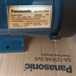 Thông số kỷ thuật Máy bơm nước Panasonic GA-125FAK