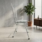 Ghế xếp khung mặt inox GX11