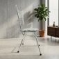 Ghế xếp khung mặt inox GX11