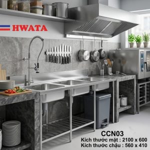 Chậu rửa công nghiệp Hwata CCN03