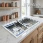 Chậu Rửa Chén Inox Hwata BDV2