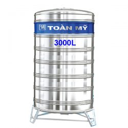 BỒN NƯỚC INOX 3000 Lít ĐỨNG TOÀN MỸ