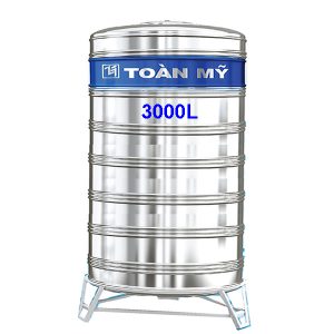 BỒN NƯỚC INOX 3000 Lít ĐỨNG TOÀN MỸ