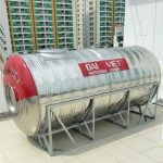 Bồn Inox Đại Việt 5000L ngang