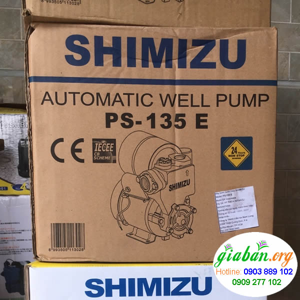 máy bơm nước shimizu PS 135E
