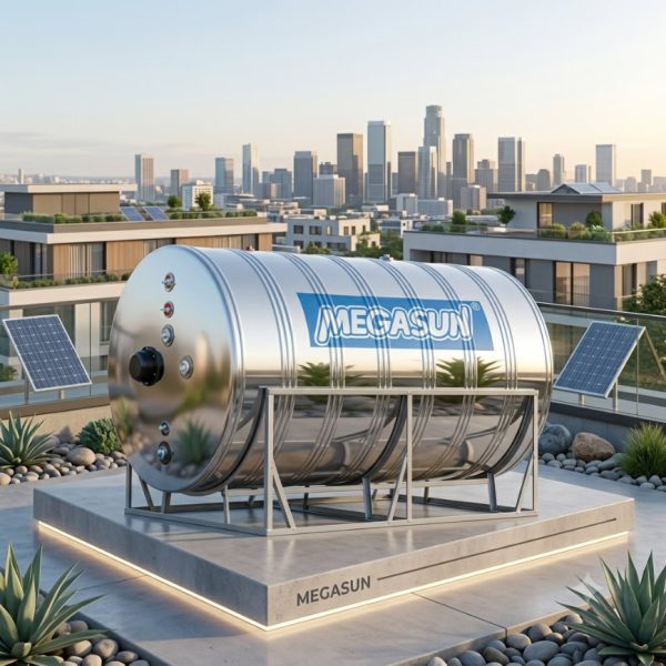 Bồn Bảo Ôn Megasun 1000l ngang