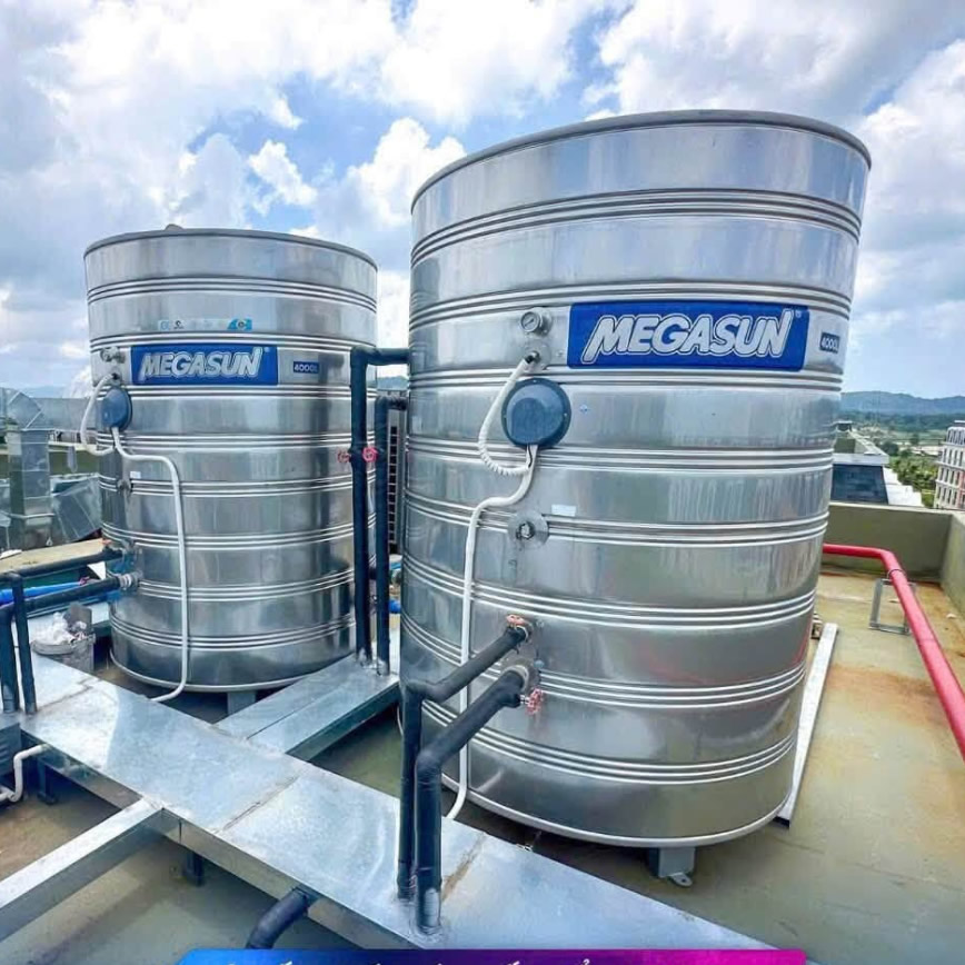 Bồn Bảo Ôn Megasun 3000l đứng