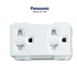 Ổ CẮM ĐÔI 3 CHẤU PANSONIC