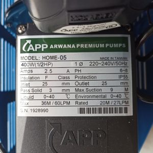 TSKT máy bơm tăng áp 1/2Hp APP Home-05