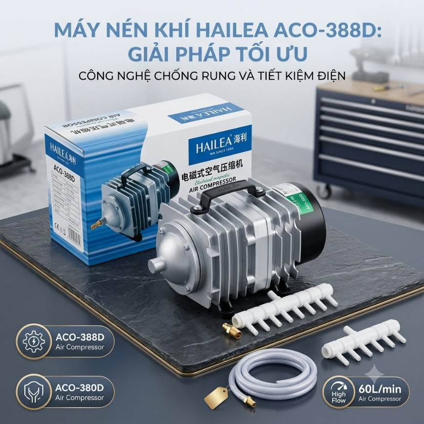 Máy Sủi Oxy HAILEA ACO-388D (85w)