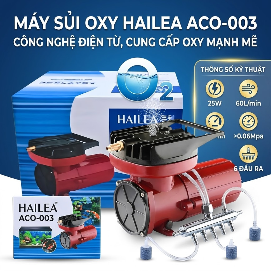 Máy Sủi Oxy HAILEA ACO-003