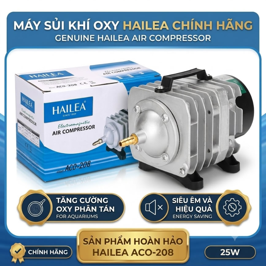 Máy Sủi Oxy HAILEA ACO-208