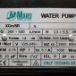 Thông số kỷ thuật Máy bơm nước Maro XGm/5B