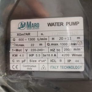 TSKT Máy bơm Maro 5.5Hp họng 114