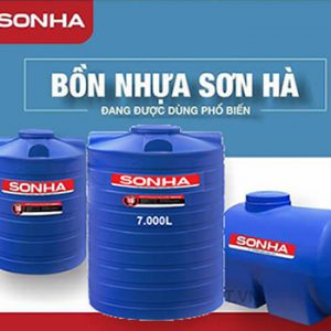 Bồn nhựa 7000l Sơn Hà