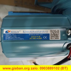 Thông số kỷ thuật Máy thổi Oxy 12V-60W Resun MPQ904