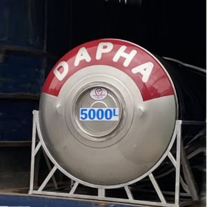 BỒN NƯỚC INOX 5000L NGANG DAPHA