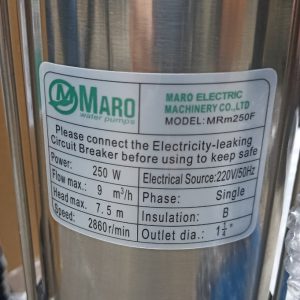 TSKT Máy bơm nước thải Maro 250w có phao